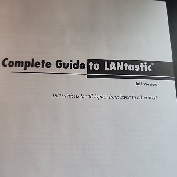Artisoft LANtastic 5.0 AI Network Single Node Operating System Software Kit - Picture 4 of 12